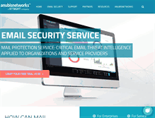 Tablet Screenshot of anubisnetworks.com